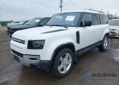 2020 Land Rover Defender 110 Se z USA, uszkodzony, nr VIN SALEP7EU6L2031762